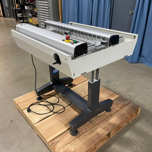 JOT 1 Meter Edgebelt Inspection Conveyor (080522)
