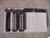 Omron C200HE-2 C200HE-CPU11-E CPU Unit w/PA204S Power Supply Unit, (2) C200H-ID212 24VDC 7mA Input Units, C200H-OC225 250VAC/24VDC 2A/point 8A/Unit Output unit, C200HW-BC031 Base unit