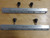 MPM SQA353 45º Metal Clamped Squeegees Pair 300mm No Blades