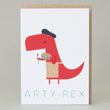 Arty-Rex Card