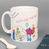 'Party like the 80s' Music Mug