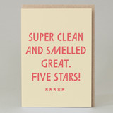 'Super Clean' Card 