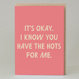 'Hots for Me' Card 