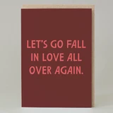 'Fall in Love Again' Card 