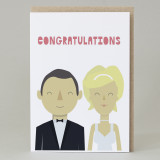 "Wedding Congratulations' Card