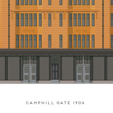 Camphill Gate Architectural Medium Print