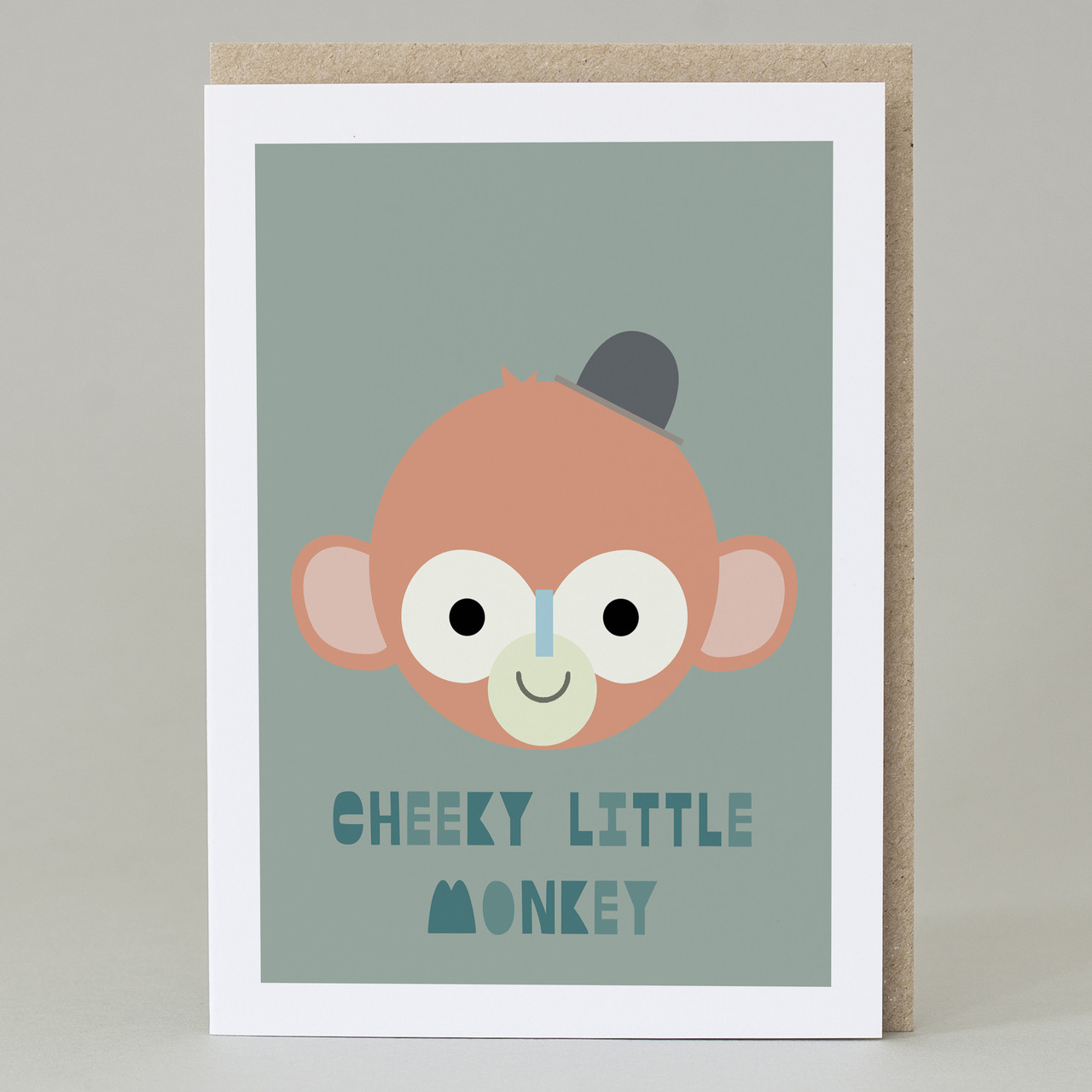 Vatertagskarte Von Cheeky Monkey – Lustige Grußkarte Mit Umschlag 20,3 X 15,2 Cm
