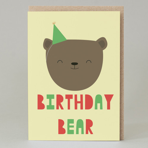 Birthday Bear Card