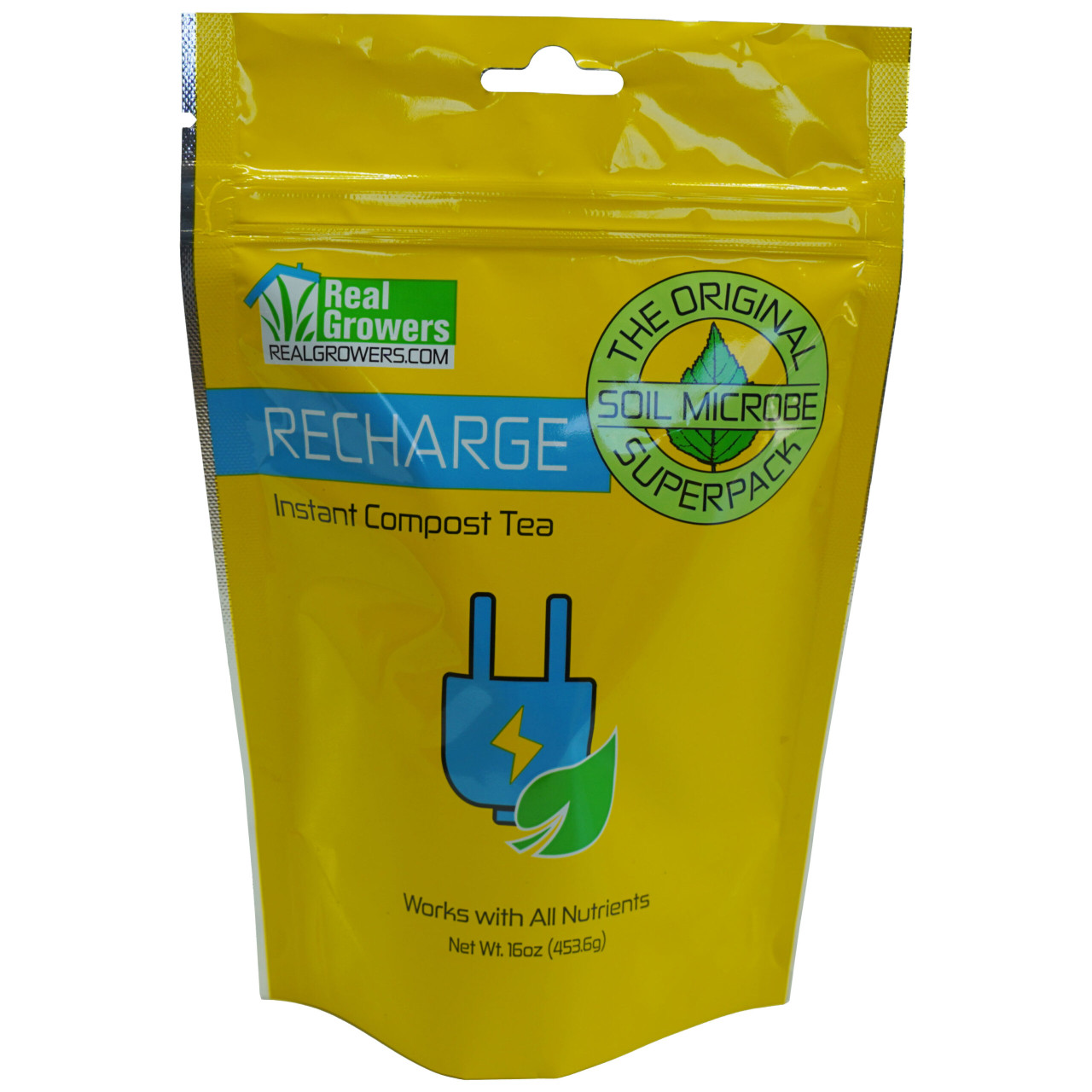Real Growers Recharge 16 oz (Free Shipping) - PA Hydroponics