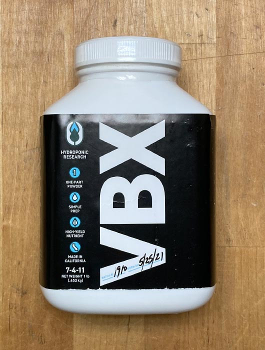 Hydroponic Research VBX