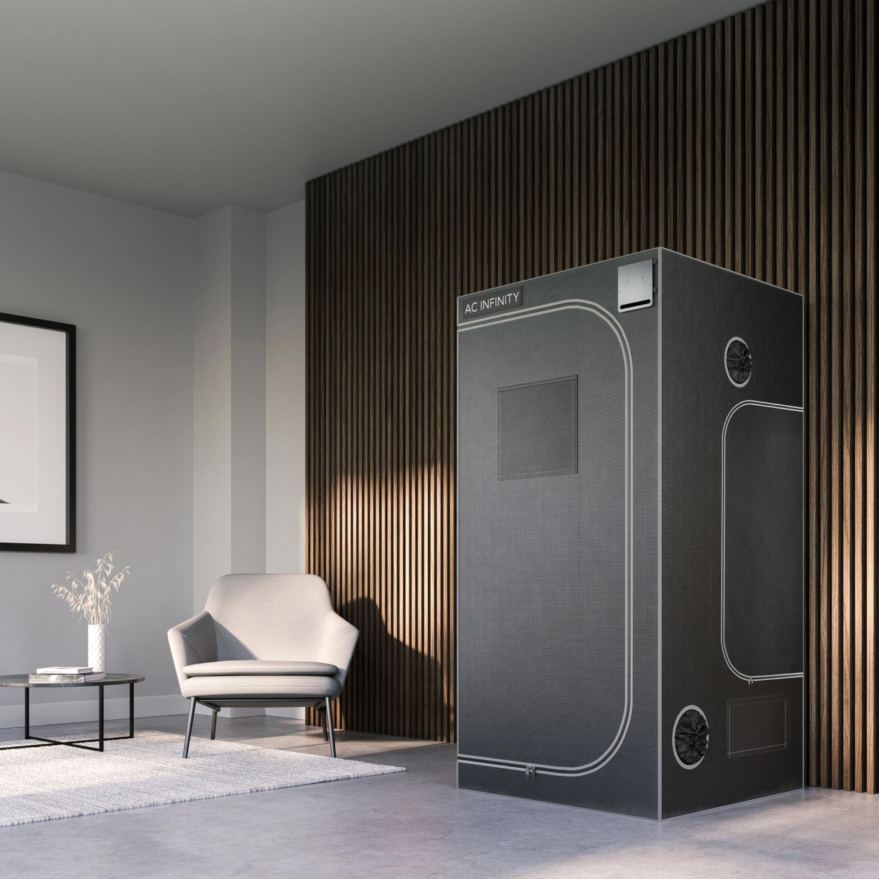 テラリウム AC Infinity CLOUDLAB 642 4x2 Grow Tent 48