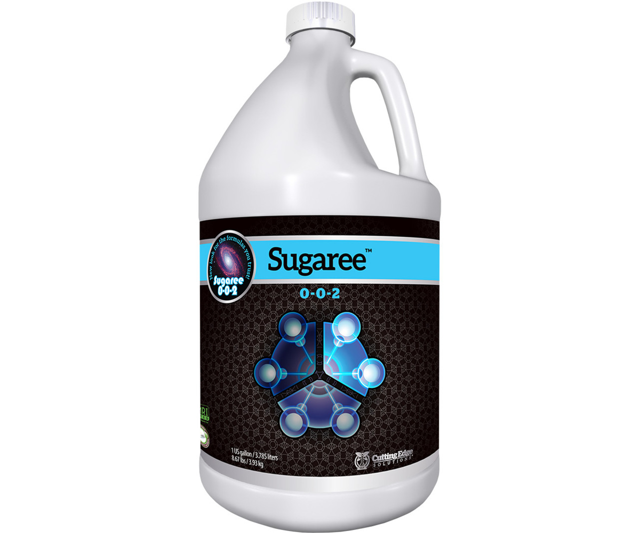 sugar Cutting Edge Solutions Sugaree 0-0-2™ (Gallon) - PA Hydroponics