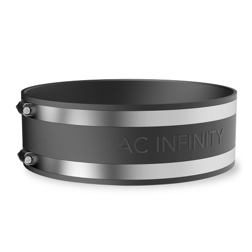 Noise Reduction Clamp, Duct Coupler 8" with Stainless Steel Clamps