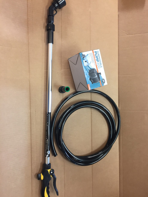 Water Wand Kit / AA400 Pump, 10 Feet of Tubing with adapter.