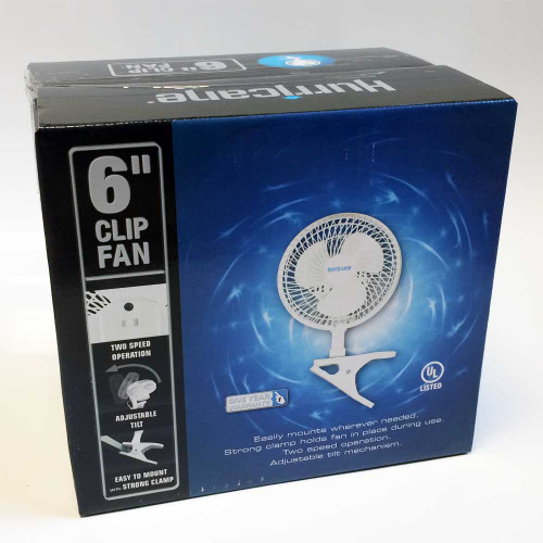 Hurricane Classic Clip Fan - 6"