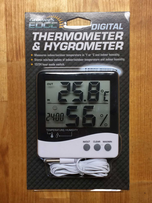 Active Air Indoor-Outdoor Thermometer w/Hygrometer