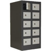 10 Compartment Steel Cellphone Locker