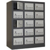 15 Compartment Steel Cellphone Locker
