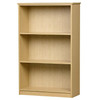 3-Tier Economy Melamine Bookcase Unit Available in Various Veneer Colours.