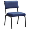 ECONOMY Upholstered Mid-Back Side Chair with Regular Legs
