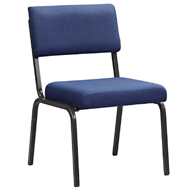 ECONOMY Upholstered Mid-Back Side Chair with Regular Legs