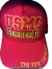 Marines USMC Semper Fi Hat Red
