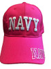 Navy Pink Hat