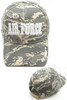 Air Force Block Letter Shield Shadow Military Cap Camo