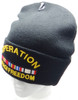 OIF Operation Iraqi Freedom Military Beanie Hat