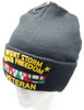 Desert Storm Iraqi Freedom Veteran Military Veteran Beanie Hat