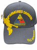 US Army 1st Armored Division Hat Blue