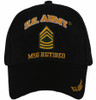 US Army MSG Retired Hat
