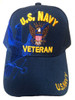 US Navy Veteran Hat Blue