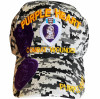 Purple Heart Combat Wounded Hat Camo