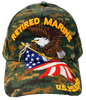 Retired Marine Camo Hat