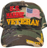 U.S Marines Veteran Camo Hat