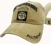 U.S Army 82nd Airborne Subdue Khaki Hat