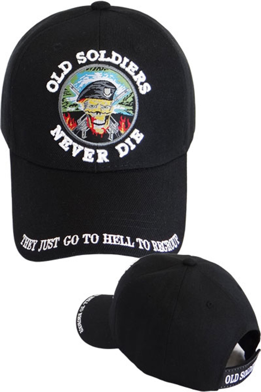 Old Soldiers Never Die Hat