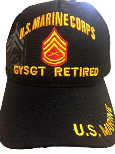 U.S Marine GySgt Retired Hat