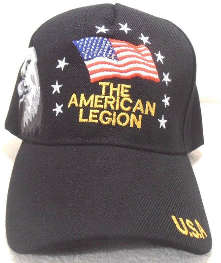 American Legion Hat with Flag