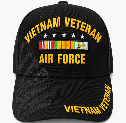 Air Force Vietnam Vet Hat Black