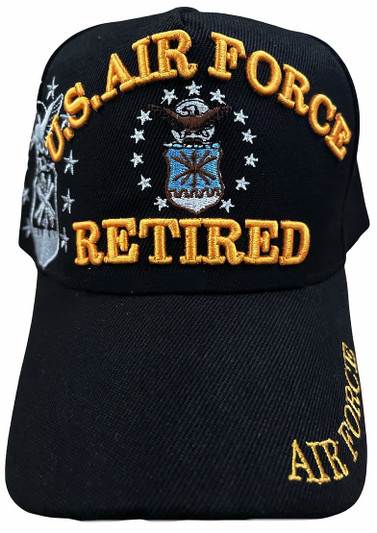 U.S Air Force Retired Hat Black