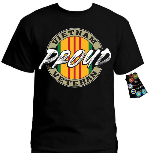 Proud Vietnam  Veteran T-shirt