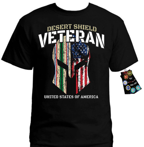 Desert Shield Veteran Gladiator T-shirt