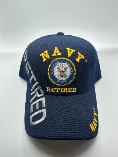 US Navy Retired Hat Blue Shadow