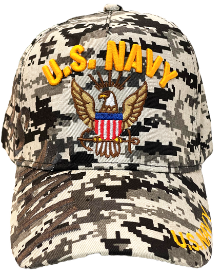 U.S Navy Camo Hat with Eagle