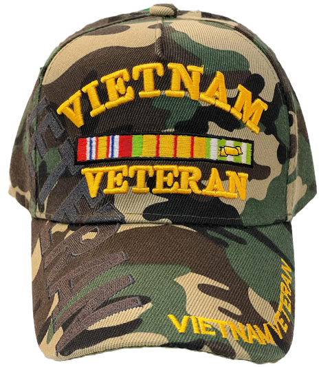 Vietnam Veteran Camo Hat