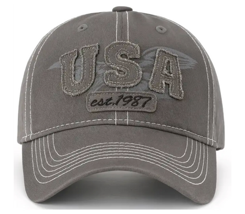 USA 1987 Cap Grey
