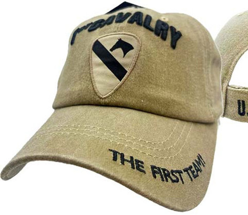1st Cavalry Subdue Khaki Hat