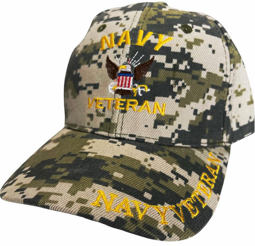 U.S Navy Veteran Camo Hat